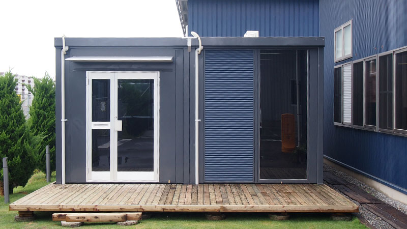 ウッドデッキ設置